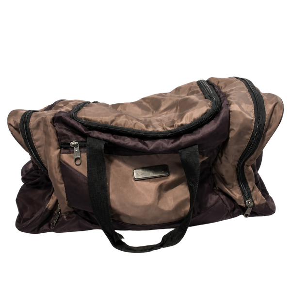 Swiss Tech Urban Trek Duffle Bag Brown Nylon