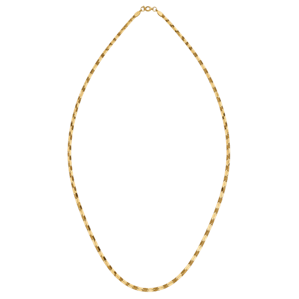 Unbranded Gold Chain Necklace Gold Tone Flat Link