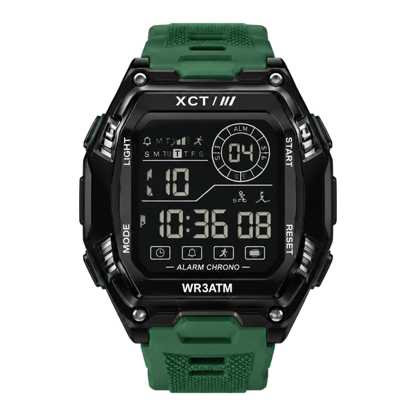 Activa X Invicta ACW8130-003 Mens Digital Sport Watch 46mm Army Green