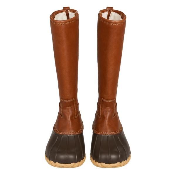 Outwoods kids Duck Boots Tall Brown Winter Boots