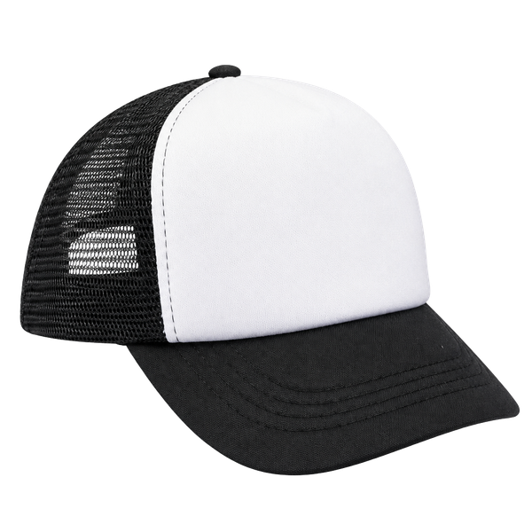 Unbranded Black and White Trucker Hat