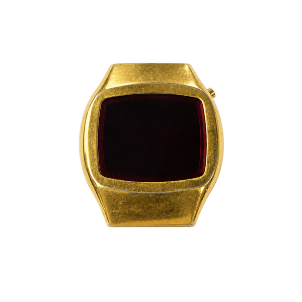 Sears Roebuck Vintage LED Watch 1970s Digital Red