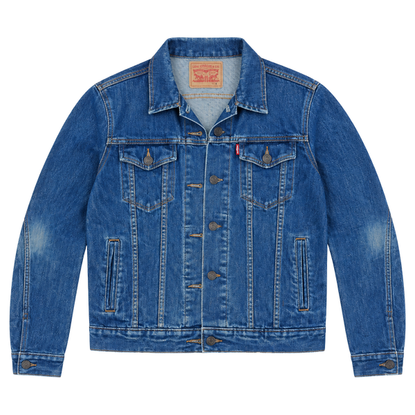 Levi Strauss Women’s Blue Denim Trucker Jacket - Size Medium