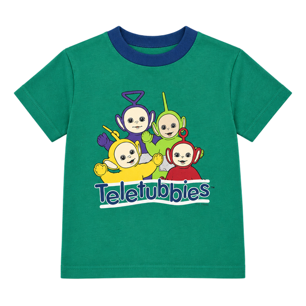 Teletubbies Graphic T-Shirt Size 3T Green Vintage