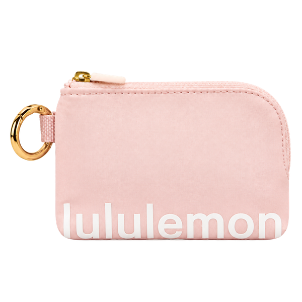 Lululemon Clippable Card Pouch Pink