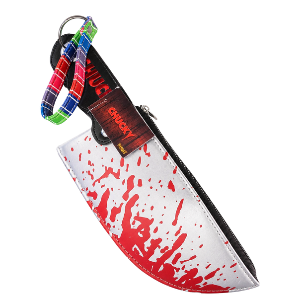 Spirit Halloween Chucky Knife Wristlet Bag New