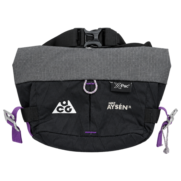 Nike ACG Aysen 3L Waistpack Bag Black Purple X-Pac