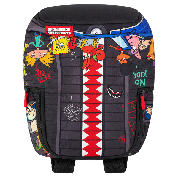 Sprayground 90s Nick Vertical Shark Backpack Multi