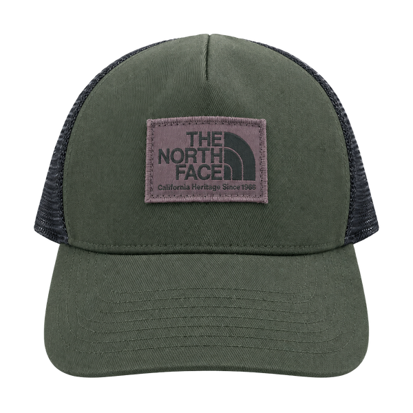 The North Face Mudder Trucker Hat Green California Heritage