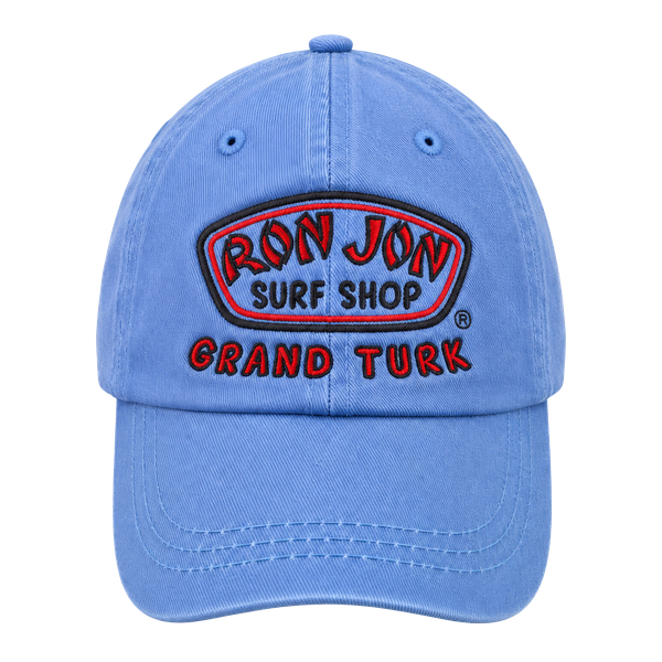 Ron Jon Surf Shop Grand Turk Dad Hat Light Blue Strapback