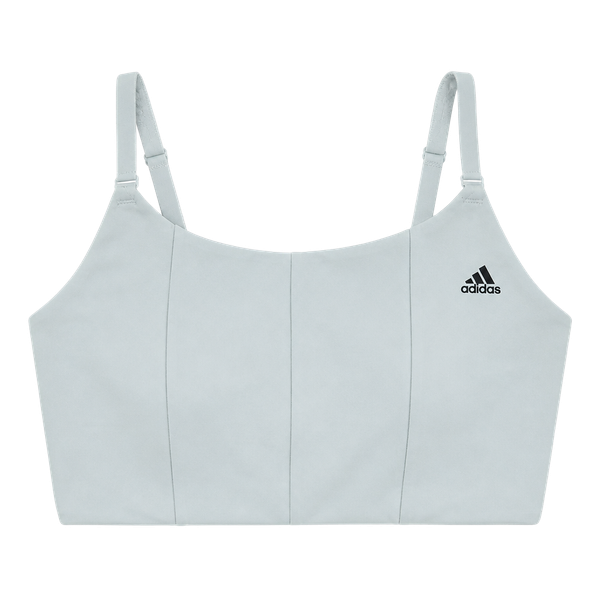 Adidas Yoga Studio Light Support Bra Size: Medium in Color Linen Green