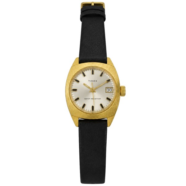Timex wind sportster Gold Tone Date 