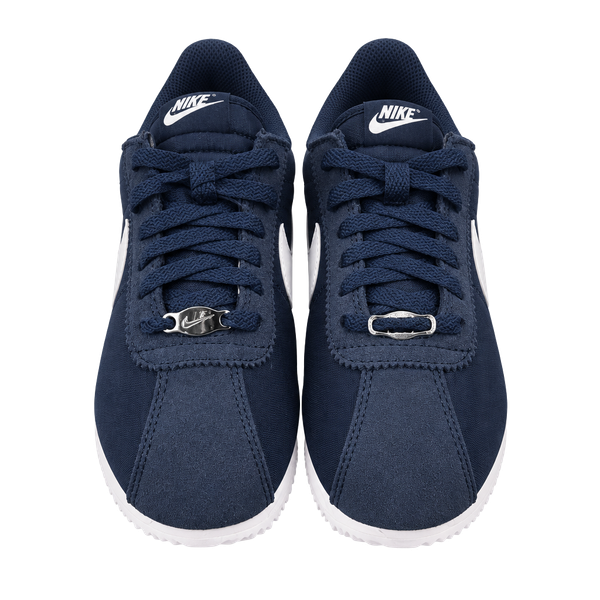 Nike Cortez Nylon Size 5.5 Midnight Navy White Sneakers DZ2795-400