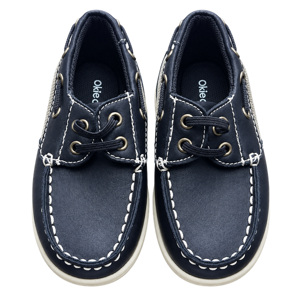 Okie Dokie Toddler Boys Brown Boat Shoes Size 7M