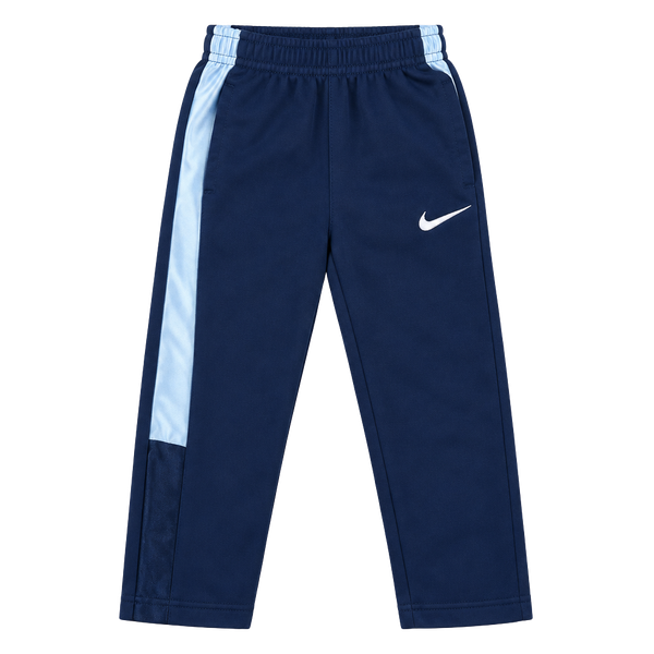 Nike Athletic Track Pants Size 2T Navy Blue White Side Stripe Toddler