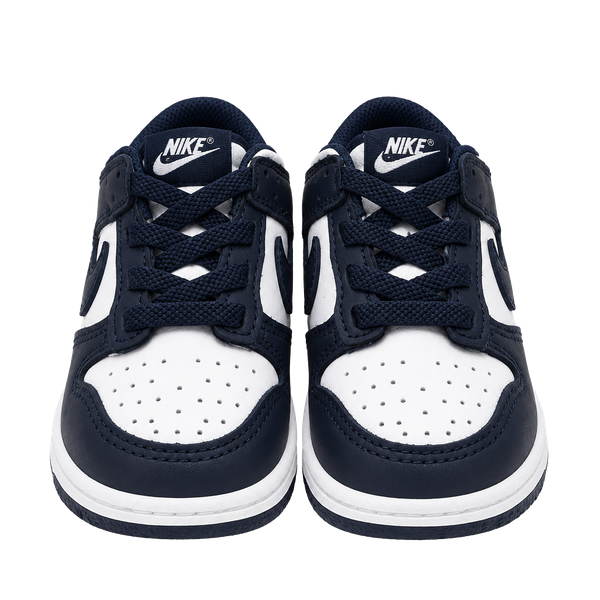 Nike Dunk Low TD Midnight Navy White Toddler Sneakers 5C