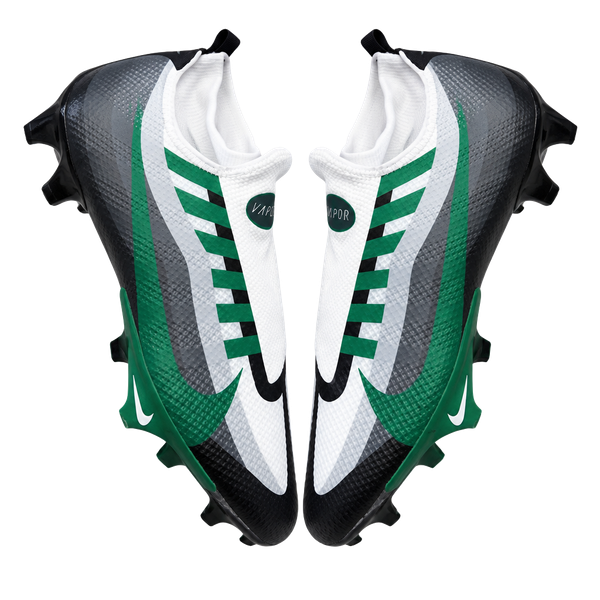 Nike Vapor Edge Pro 360 Size 10 Black Pine Green Football Cleats