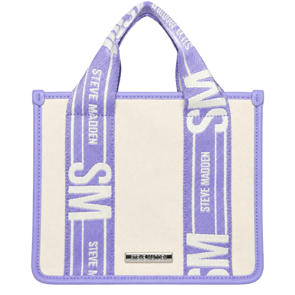 Steve Madden Bwebber Crossbody Tote Lavender Multi