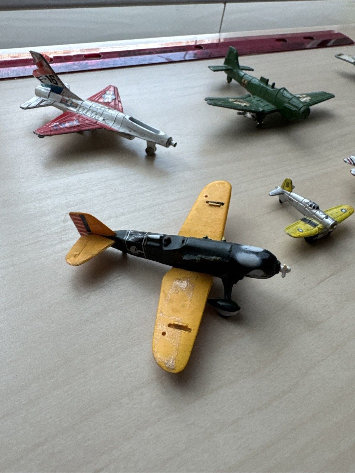 Diecast Airplane Jet Lot Military Jets Planes Die Cast Aircrafts 4