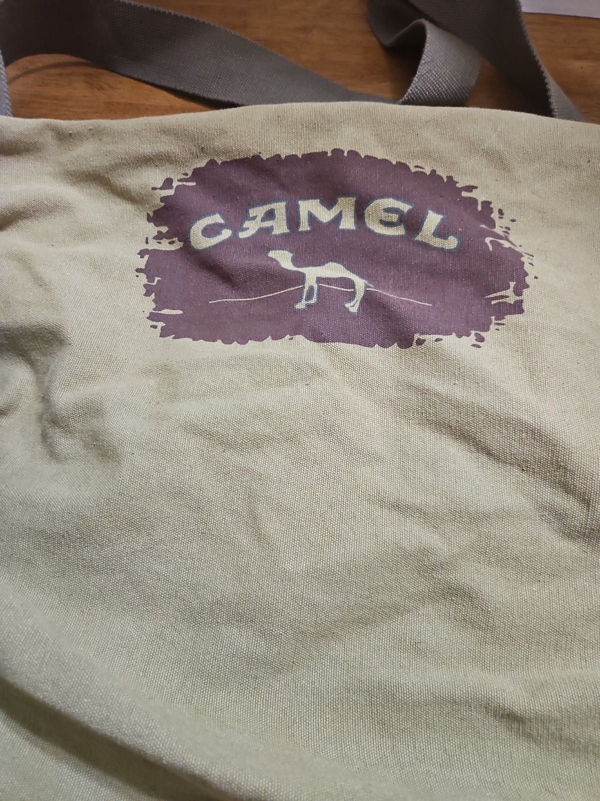 Vintage Joe Camel Canvas Duffel/drawstring Bag 2