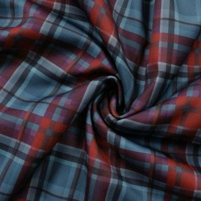 Men's Plaid Jacket Fleece Jacket Casual Long Sleeve Baggy Coat 6
