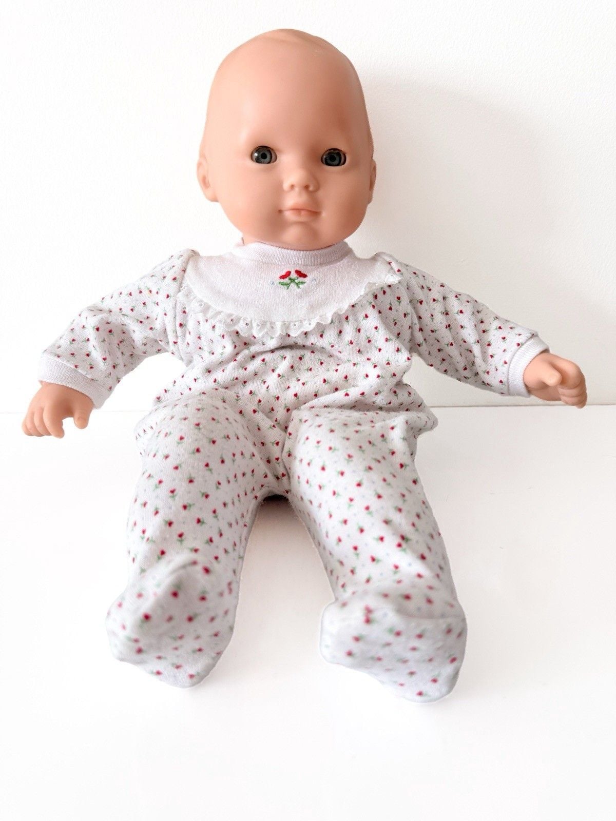 American Girl Doll Pleasant Co Bitty Baby 15" Blonde Hair Blue Eyes Soft Body 4