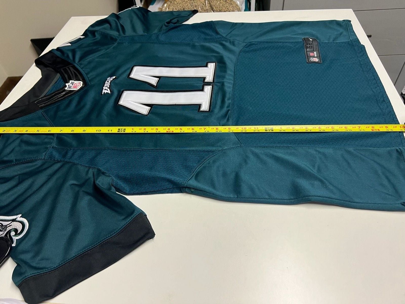 Nike Philadelphia Eagles Carson Wentz #11 NFL Jersey Midnight Green Size 52 5