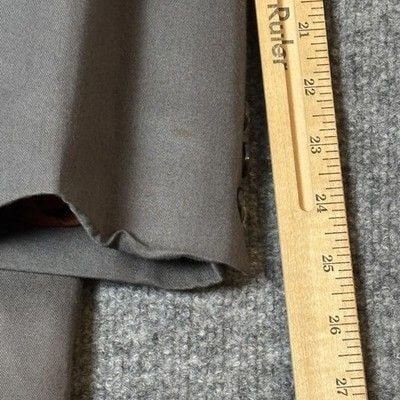 Umen Studio Suit Mens Large 33x33 Gray Viscose Polyester Classic 2 Piece 10