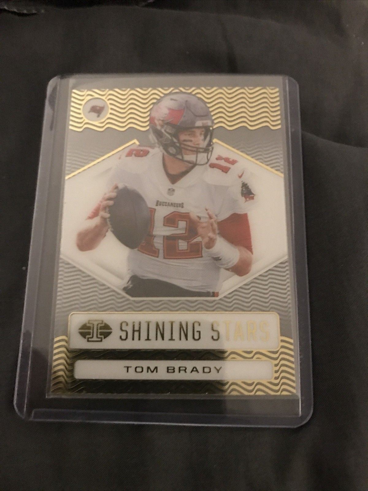TOM BRADY 2020 PANINI ILLUSIONS SHINING STARS SS1 GOLD 2