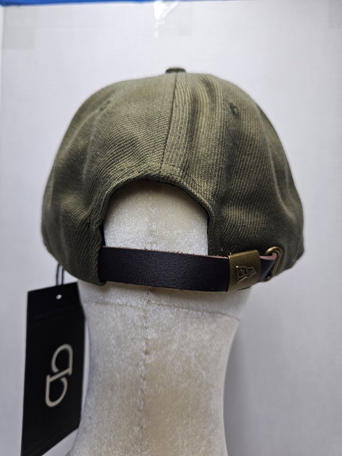 New Era Halley Stevensons 9FIFTY Retro Crown Waxed Cotton Olive Hat M/L 7