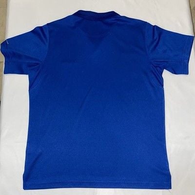 Columbia Men's Royal Blue Short Sleeve Collared Polo Shirt Logo OmniShade Size L 9