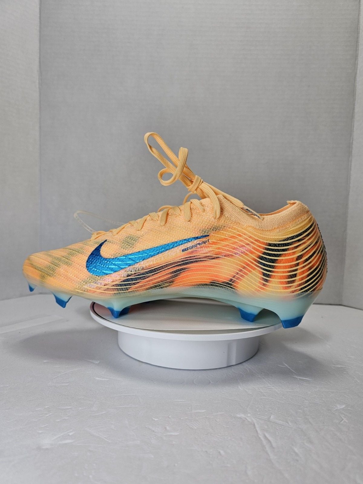 Nike Mercurial Vapor 16 Elite FG Mbappe US 9 Melon Tint Soccer Cleats FQ8683-801 14