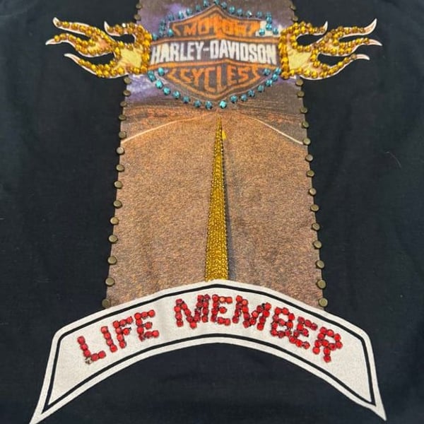 Harley-Davidson Life Member Embellished Tank Top