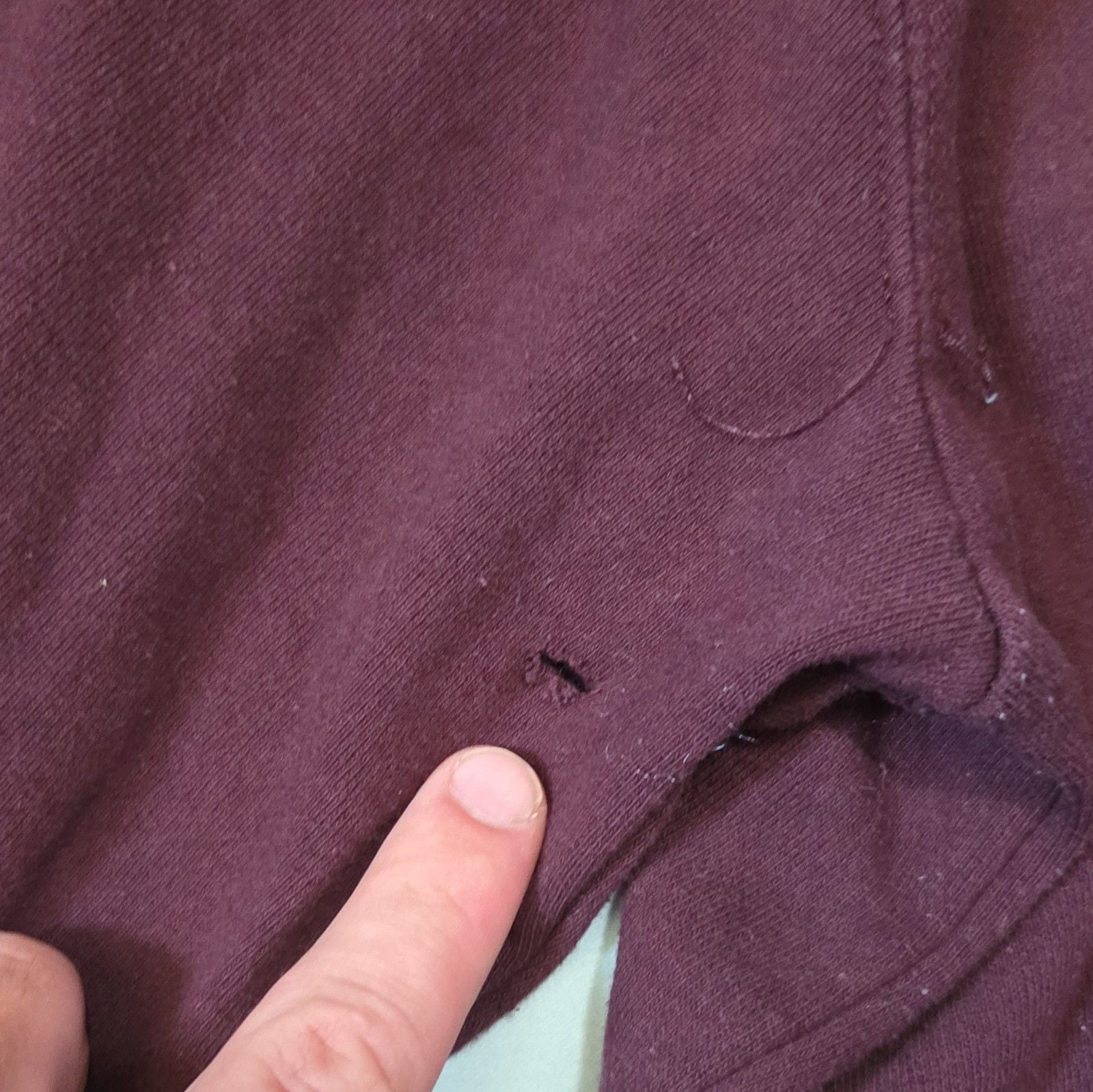 Naruto Shippuden Collection Burgundy Pullover Fleece Hoodie XL Graphic Pocket 7