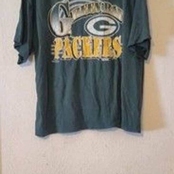 Vintage 1994 Green Bay Packers NFLP Graphic T Shirt Faded 90s