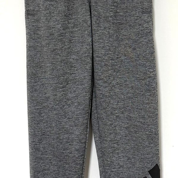 Adidas Boys Jogger Training Pants Youth M 10/12 Gray Athletic Regular Fit
