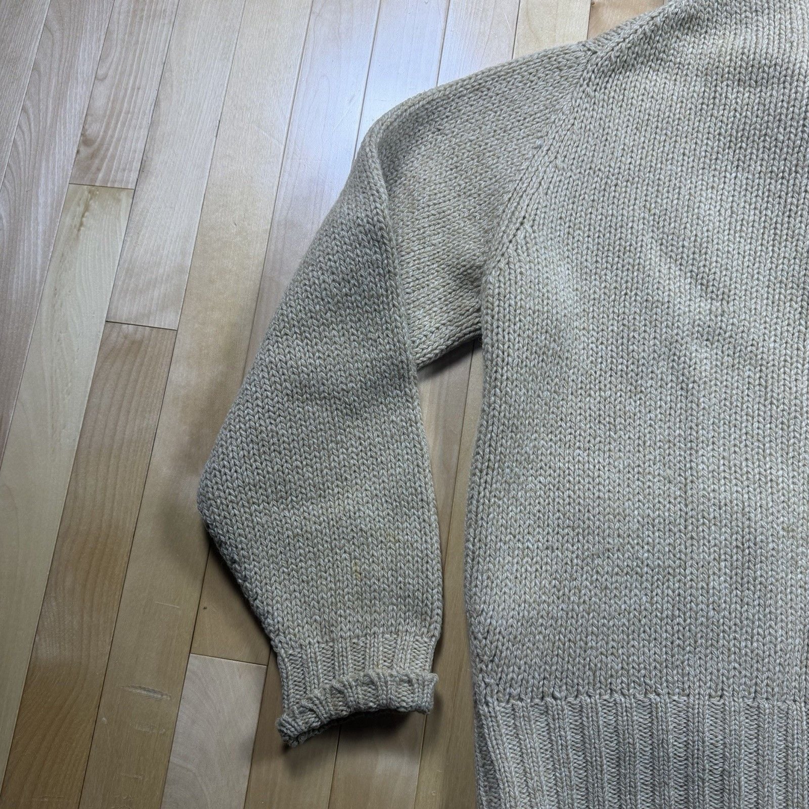Vintage Alan Paine Shetland Wool Cardigan Mens 42 England Shawl Collar 60s 70s 13