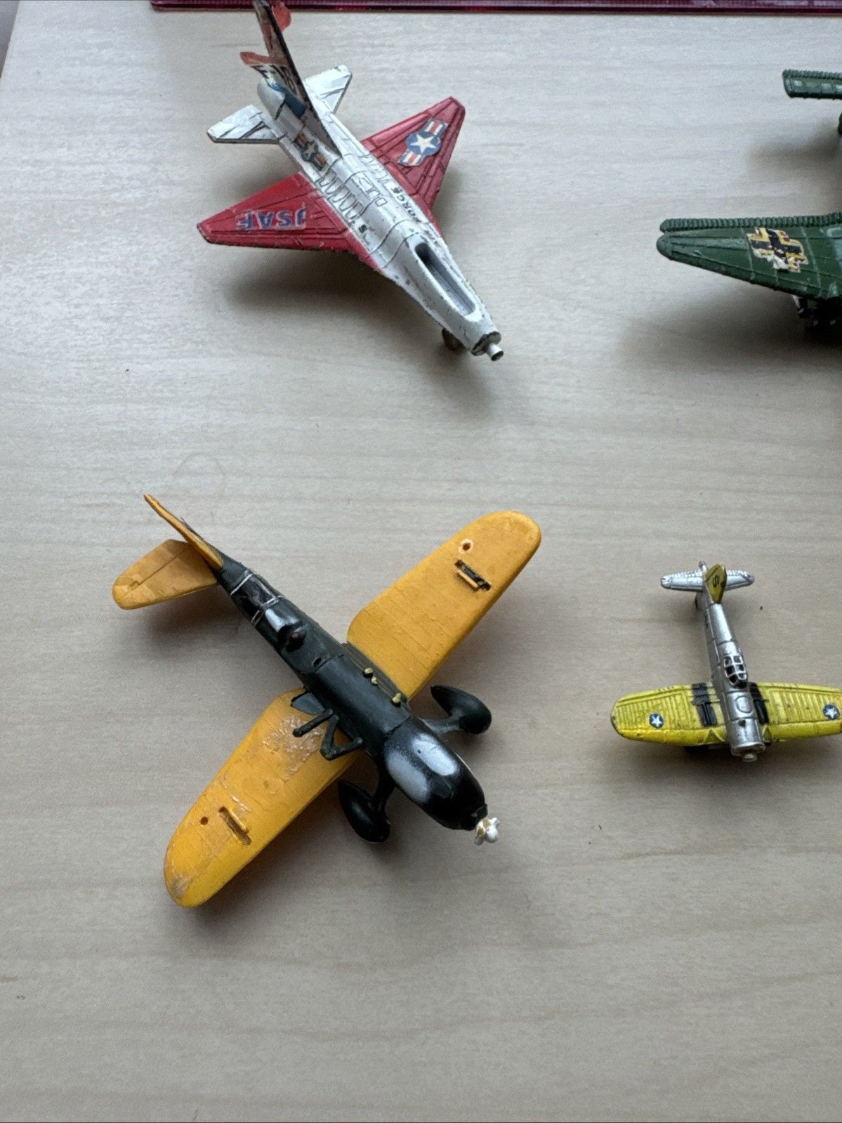 Diecast Airplane Jet Lot Military Jets Planes Die Cast Aircrafts 2
