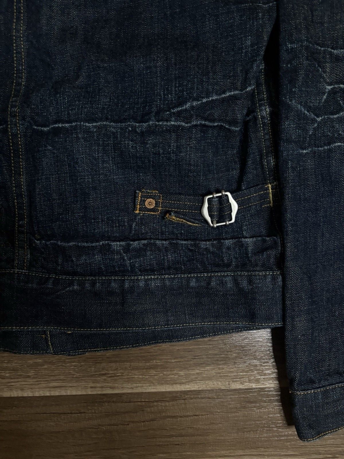 Rate Vintage G-Star Raw Denim Jacket Mens Size M Dark Wash Cotton 8