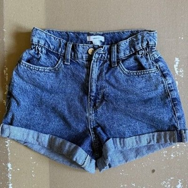 Women's Daytrip Jean Shorts Lynx Size Small Dark Wash Denim