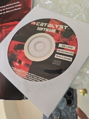 Radeon ATI Catalyst Software PC CD 200+ Dvd with Guide Manual 180-G01445 200 3