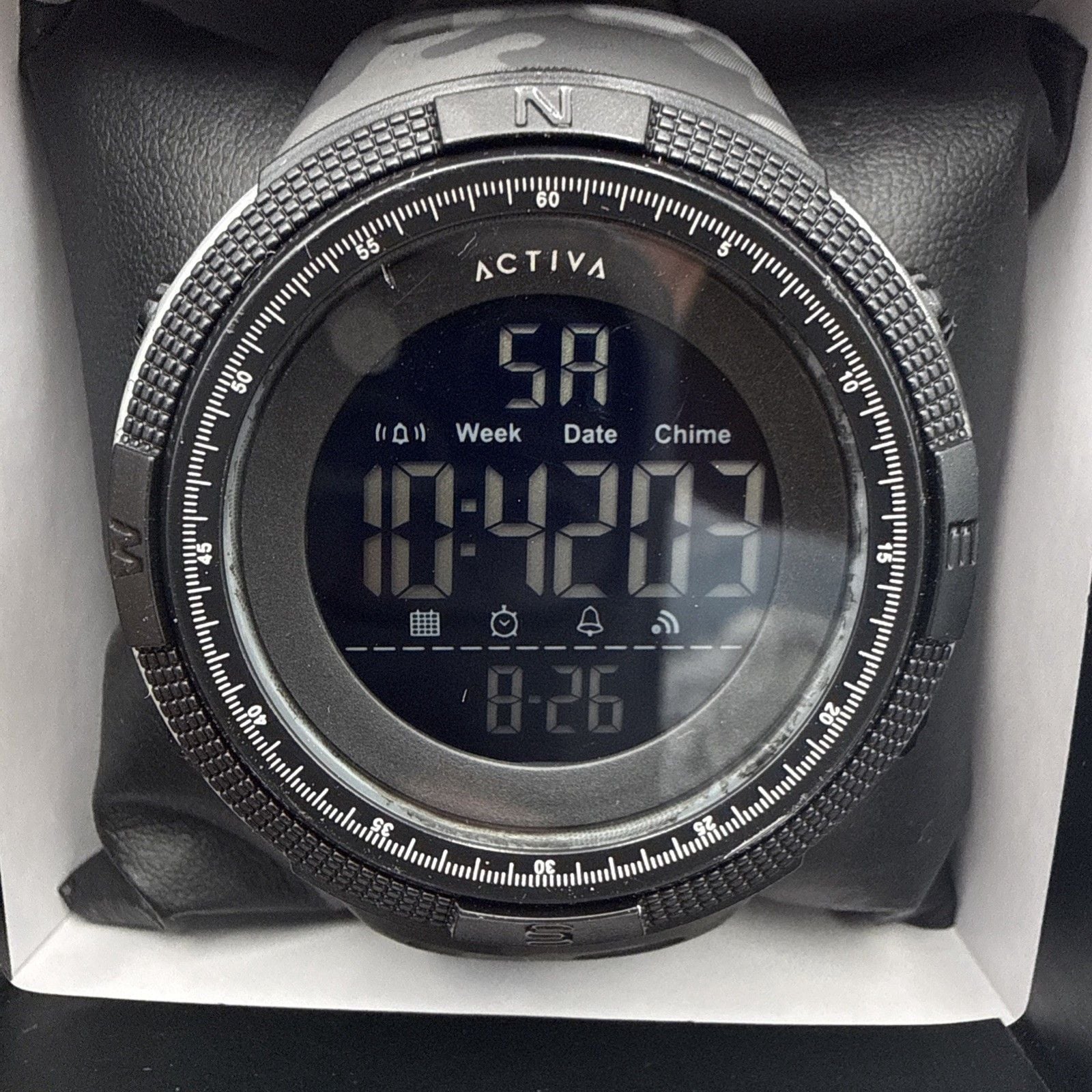 Activa Summit X Invicta 50mm Digital Camo Black Men’s Watch ACW1915MC-002 4