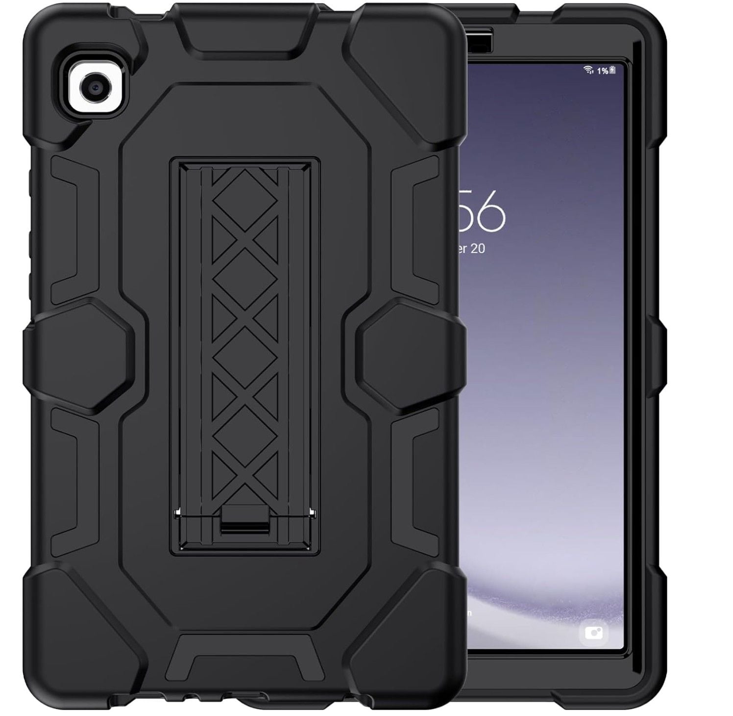 Case for Samsung Galaxy Tab A9 8.7" Shockproof Hard Cover Black 7