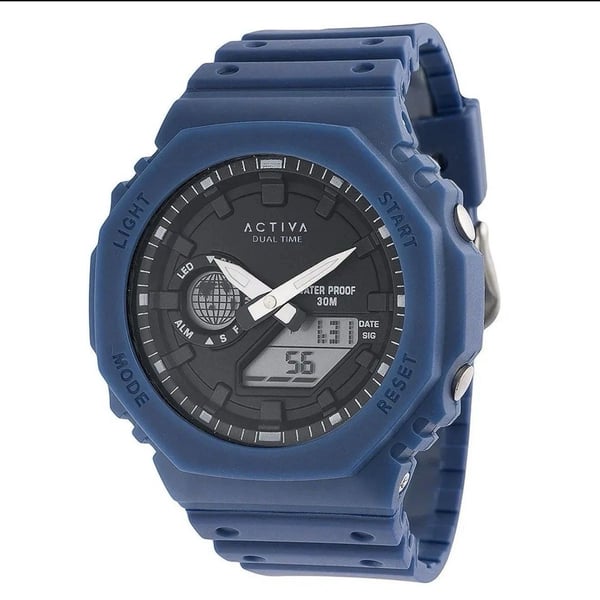 Activa Sonar X Invicta ACW423-003 Men’s Blue Digital Watch 45.5mm