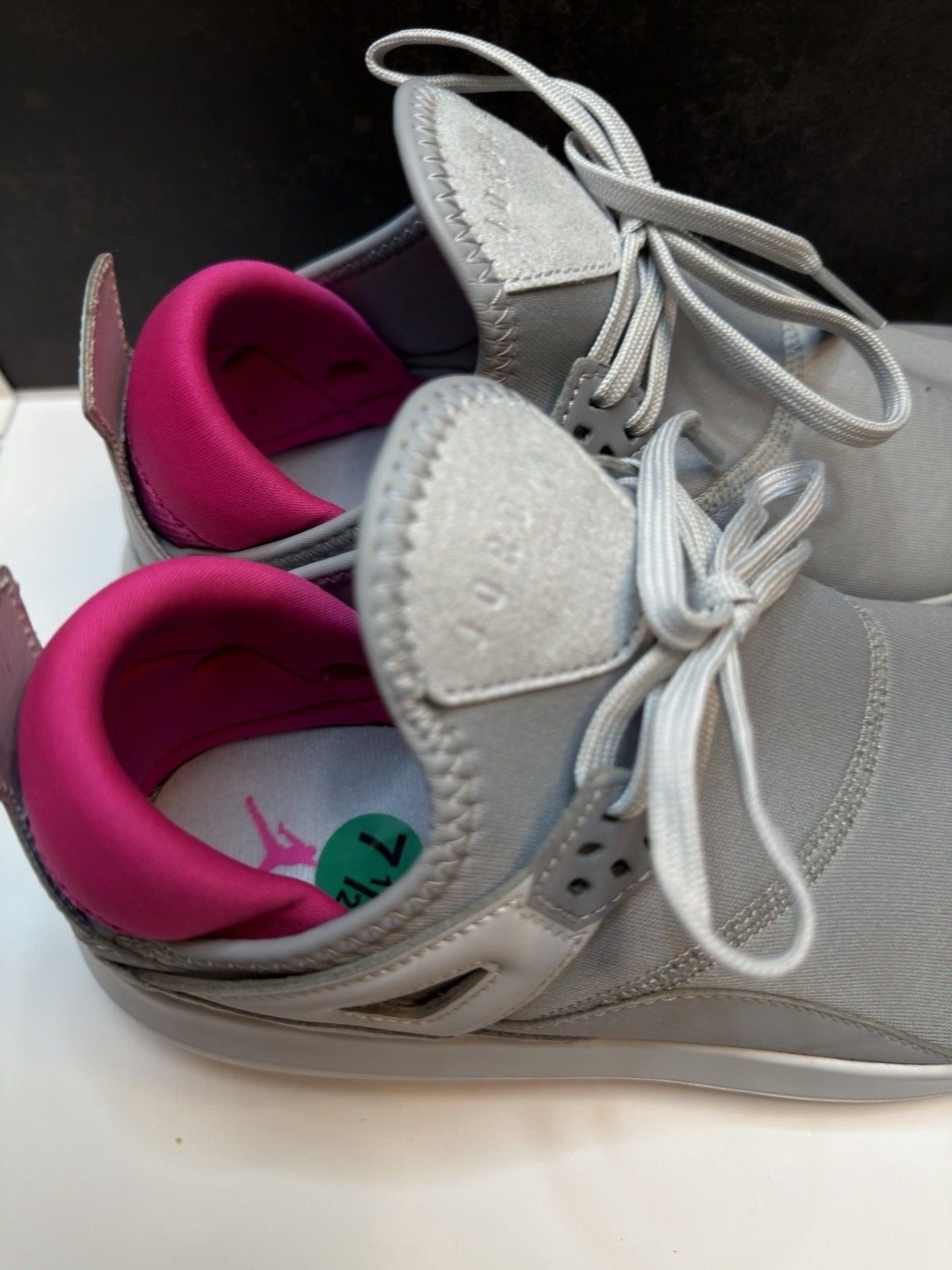 Nike Air Jordan Fly 89 GG Sneakers Gray/Pink 5