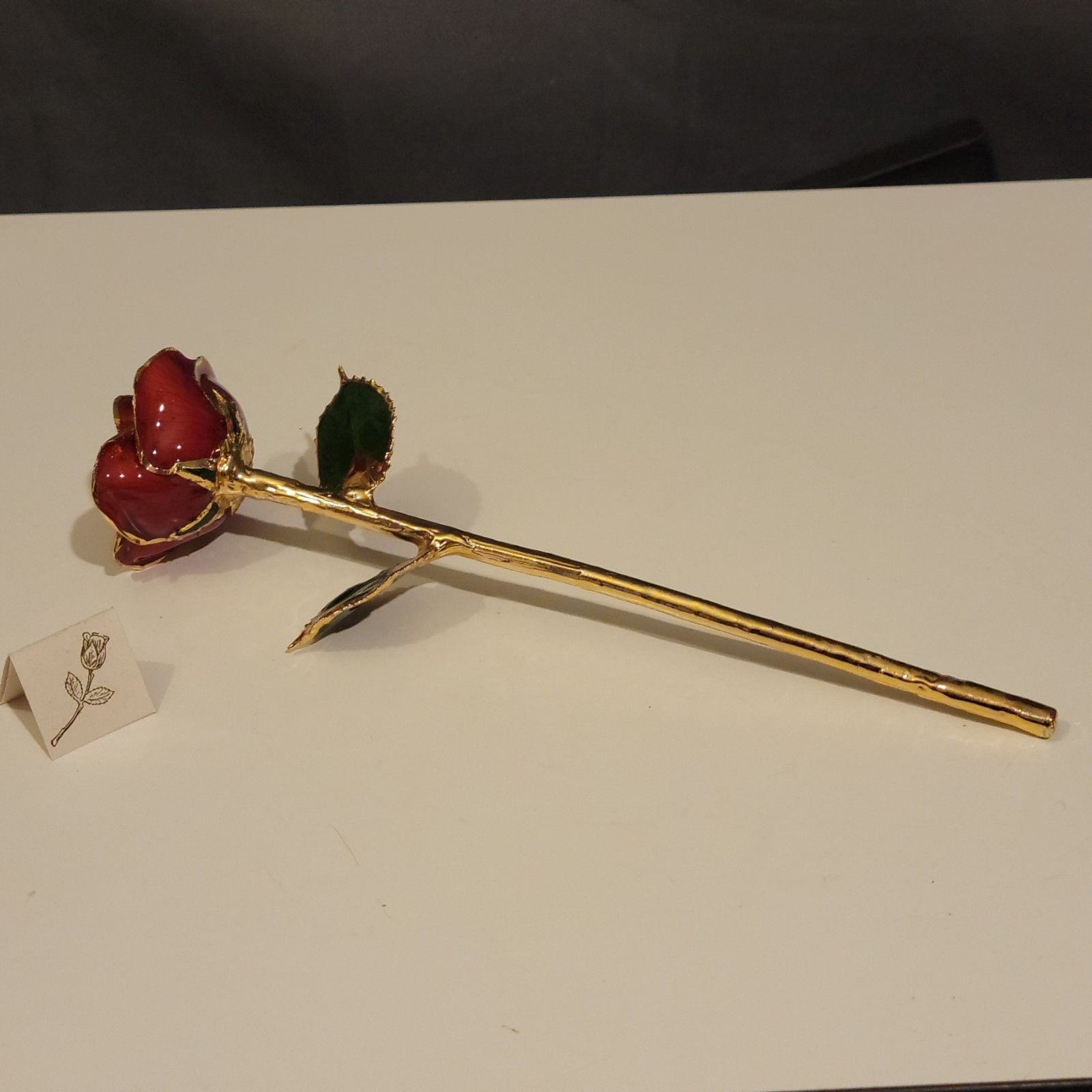 Giovanni 24k Gold Dipped Roses Real Rose Last Forever 11 Inches 14