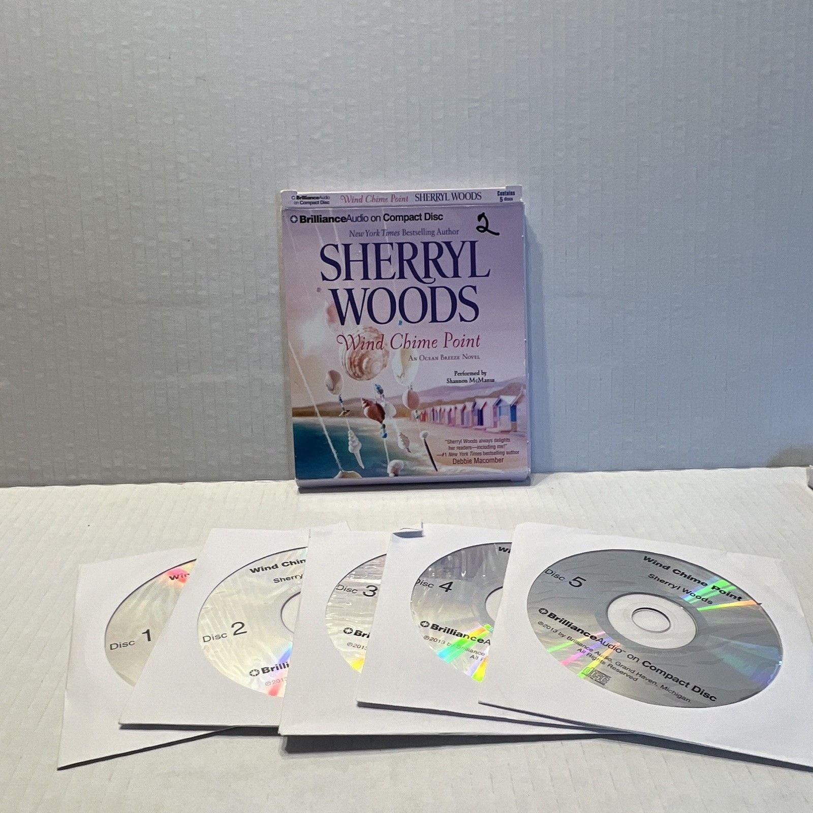 Sherryl Woods Willow Brook Road Chesapeake Shores Abridged Audio CD 5h 6m 11