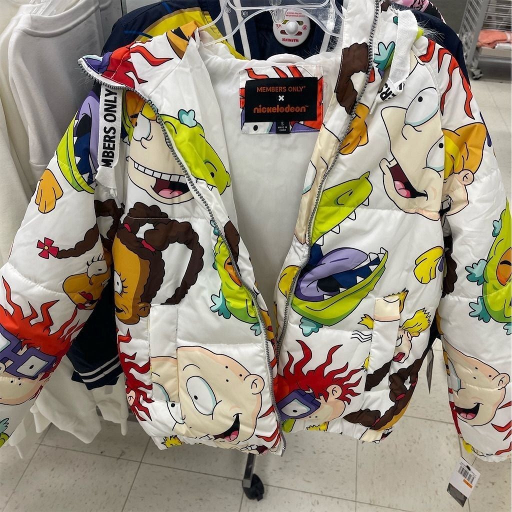 Members Only Women's Rugrats Bomber Jacket Multicolor Size S 5