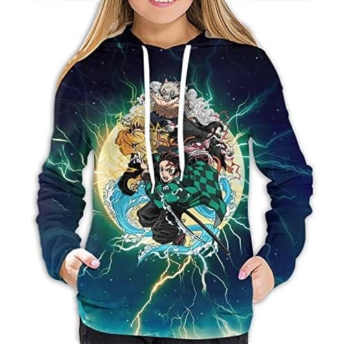 Demon Slayer Tanjiro Team Lightning Hoodie 4