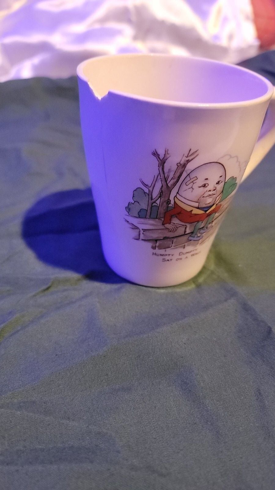 Vintage Humpty Dumpty Coffee Cup By Tams 5